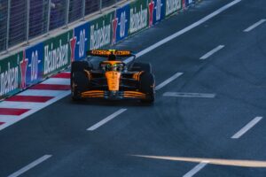 Oscar Piastri McLaren crash